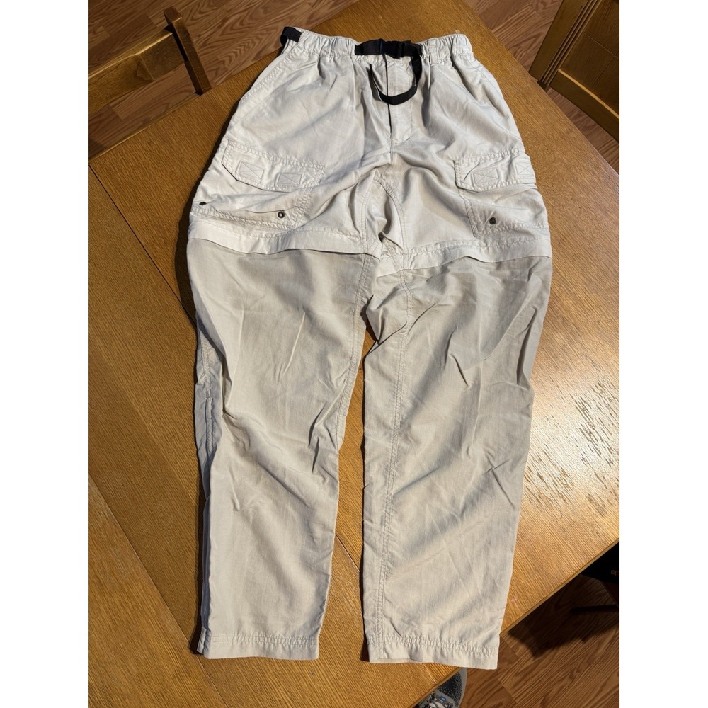 REI Cargo Pants Medium 26x31 Vintage 80s 90s Khaki Hiking Trail Utility Workwear